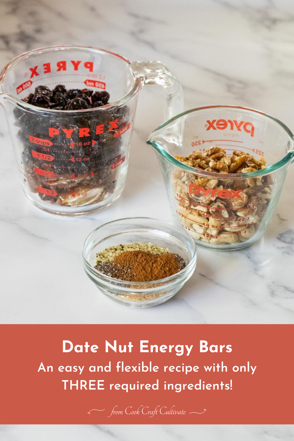 Date Nut Energy Bar Recipe Cook, Craft, Cultivate